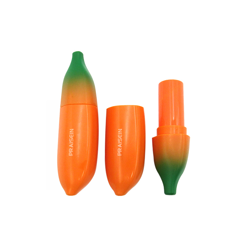 Banana shape makeup suit empty 45ml 85ml lotion bottle lipgloss lipstick Mascara Eyeliner Tube container plastic packaging