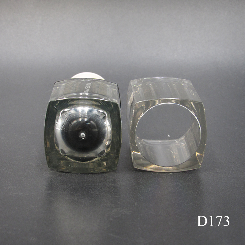 Factory Customized Plastic Concealer Stick Packaging 7g square Transparent Makeup Foundation Stick Tubes