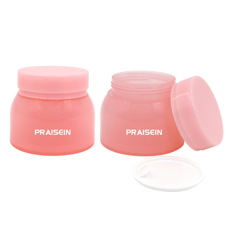 100g 135g round double wall wide mouth cream jar container PP plastic empty cosmetic cream jars