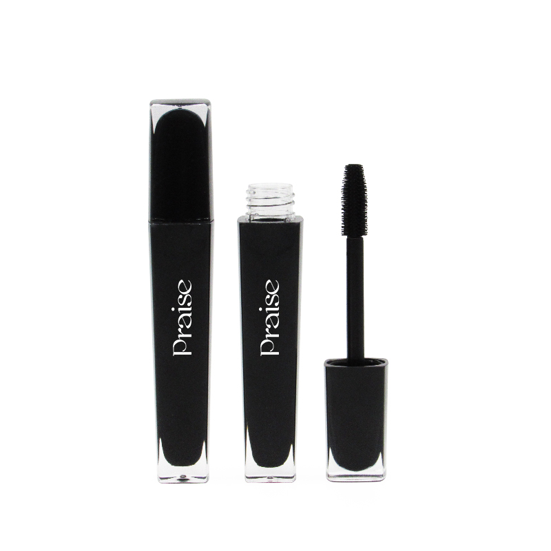 8ml high quality black color square plastic empty cosmetic mascara packaging tube manufacturer wholesale